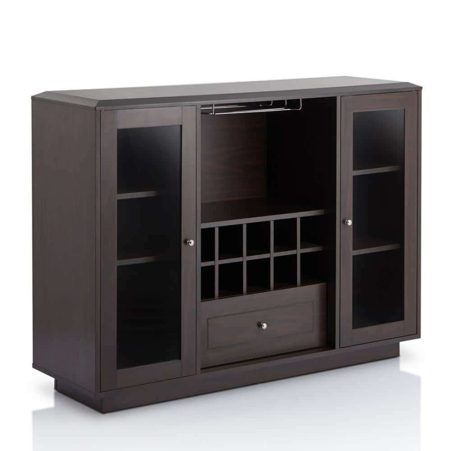 Kitchen & Dining Room Furniture * | Koilern Espresso Buffet By Furniture Of America